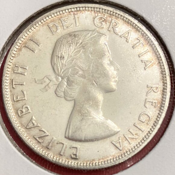 Extraordinary 1954 Canada Uncirculated Silver $1 Dollar Coin! - Picture 4 of 15